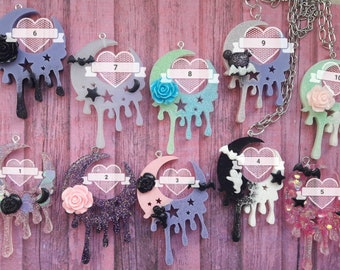 Necklace/Necklace "Moon"