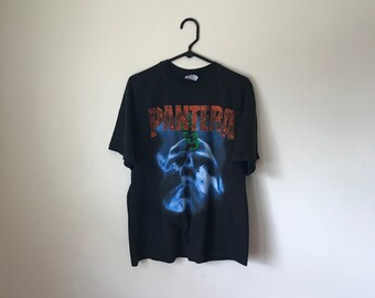 Pantera Vintage t shirt vintage clothing 90s clothing aesthetic clothing tumblr clothing grunge clothing heavy metal clothing retro