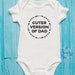 Cuter version of dad onesie Baby Boy Daddy's Boy Baby Boy Onesie Outfit