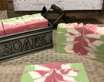 Eucalyptus & Spearmint Cold Process Soap.