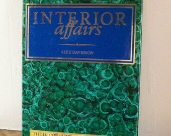Book Decorative Arts Faux Painting 'Interior Affairs' Alex Davidson 1986