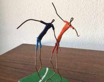 Soccer player figurine