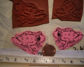 frog toad tree hopper rubber stamp un-mounted scrapbooking rubber stamping