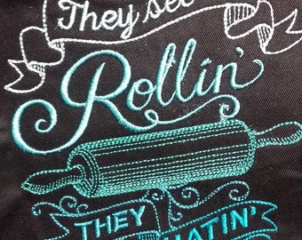 Custom Embroidered Sassy Baking Apron