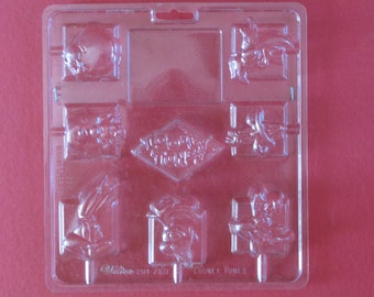 Looney Tunes Wilton chocolate candy mold mould lollipop
