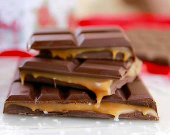 homemade chocolate bars