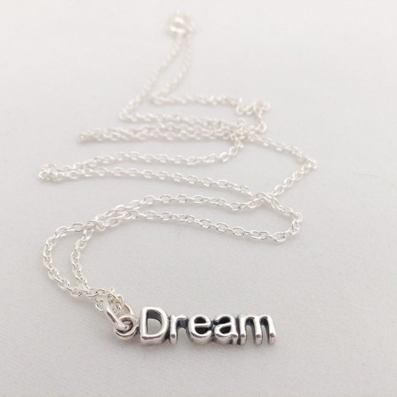 Dream Intention Necklace 925 Sterling silver Charm and chain