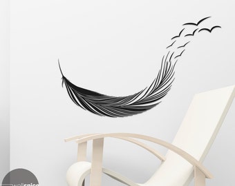 Birds Of A Feather Vinyl Wall Decal Sticker