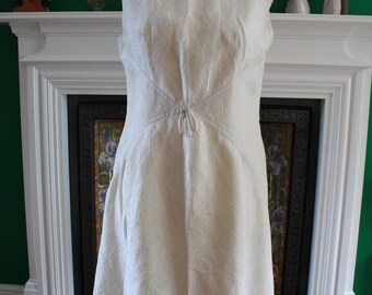Vintage 60s space-age shift dress