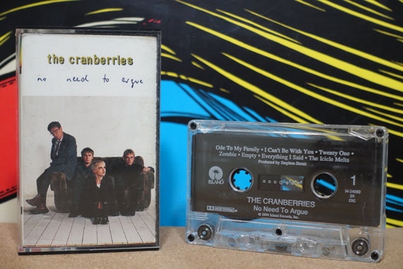 No Need To Argue by The Cranberries Vintage Cassette Tape