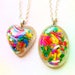 Colorful resin necklace Kawaii necklace Kawaii jewelry Cute necklace Resin jewelry Candy necklace Candy jewelry Sprinkle necklace Girly gift