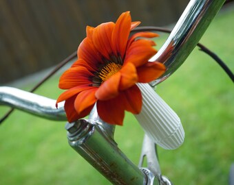 Bicycle Handlebar Planter - 3D Printed White