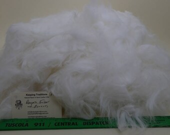SALE/ Raw Angora Rabbit Fiber - 8 ounces