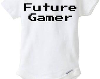 Future Gamer Baby Onesie