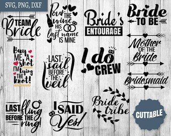 Bridal shower svg | Etsy