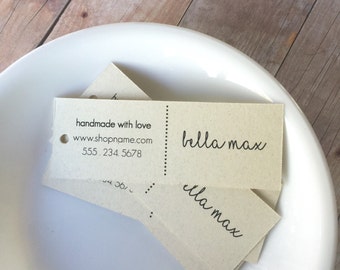 Personalized custom Tags, Custom Tags, Product Tags, Personalized Tags, Wedding Tags, Product Tags, Gift Tags, Personalized Tags - Set of 25