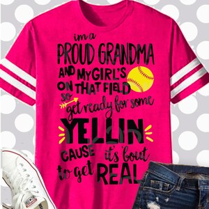 Download Softball grandma | Etsy