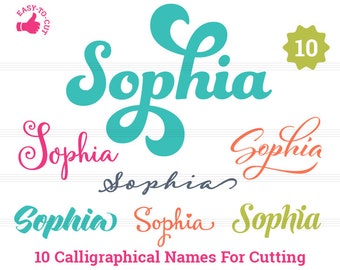 sophia name etsy