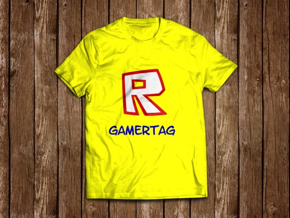 personalised roblox tshirt