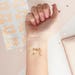 Rose Gold Team Bride Temporary Tattoos - 16 Pack - Hen Party | Team Bride | Coral Blush Pink Hen Do | Bachelorette Party Prop | Party Games