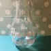 Here's to a Bright Future light bulb gift jar small size, proposal, wedding, graduation, gift, all occasion money jar