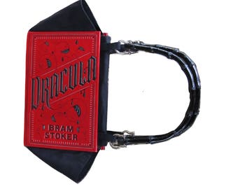 Dracula - Bram Stoker - Leather Book Purse - Made to Order