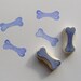 Dog bone rubber stamp, dog toy stamp, set of 2, fun stamp, dog stamp, rubber stamp, puppy toy, doggy toy, scrapbooking, cardmaking, crafts