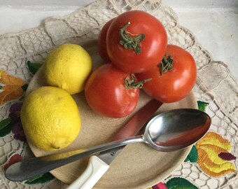 Small Ceramic Plate. Small Serving Plate. Side Plate. Bread Plate. Cake Plate. Dessert Plate. Plate for Kitchen Utensils. Pottery Plate.