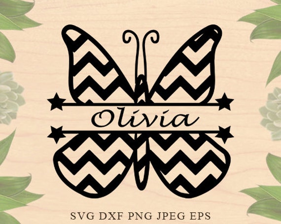 Free Free 66 Silhouette Butterfly Monogram Svg SVG PNG EPS DXF File