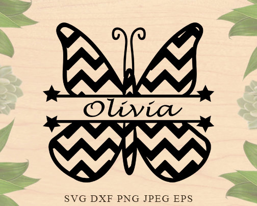 Free Free 284 Butterfly Svg With Name SVG PNG EPS DXF File