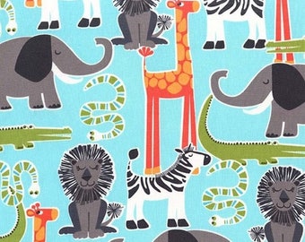 Fabric patchwork fabric animal Safari Friends Miller