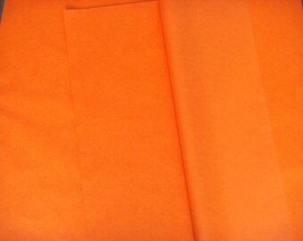 Orange carrot leaves 5 tissue paper size 50 cm * 75 cm
