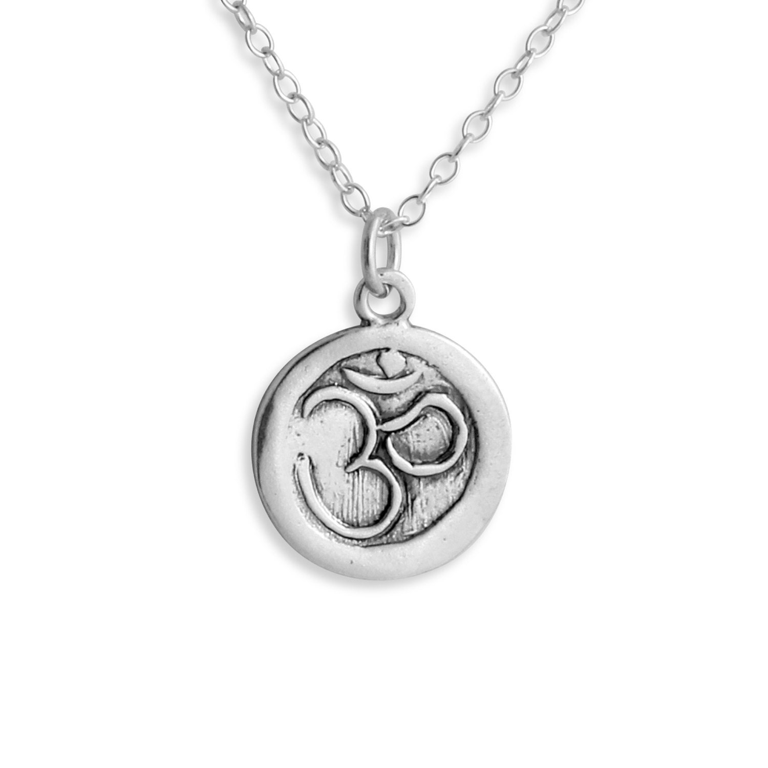 Sanskrit Om Ohm Symbol Coin Yoga Spiritual Mantra Hindu and