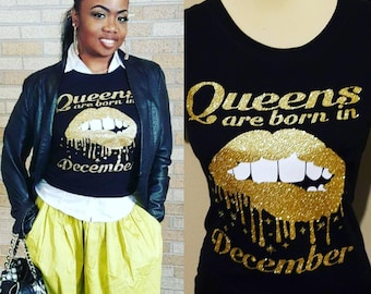 Queens Are Born In January or Any Month Perfect Birthday Gifts For Women or Young Ladies Birthday Girl