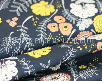 Meadow Vale Dark, Tule Collection, Art Gallery Fabrics, Quilting Weight Cotton Fabric