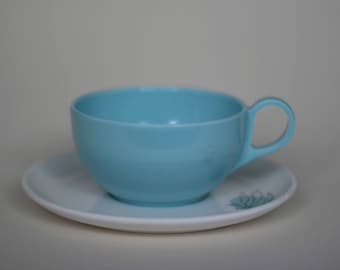 vintage brookpark melmac cup and saucer
