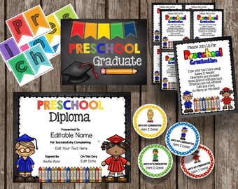 preschool graduation banner