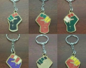 National Pride Resist/Power Fist Charm
