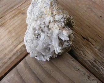 Crystal and Pyrite - Solar Eclipse Bathed