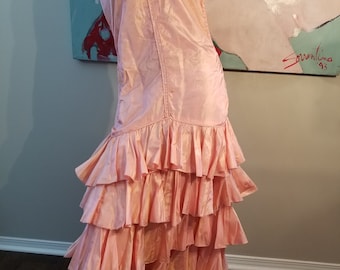FREE SHIPPING 1930 Ruffle Gown