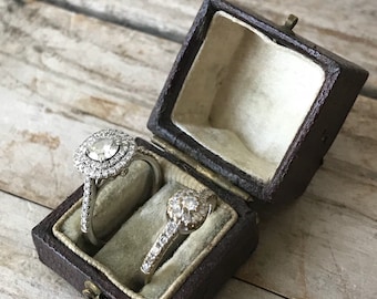 Antique Double Ring Box