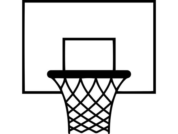 Basketball Hoop 7 Backboard Goal Rim Basket Ball Net Sports