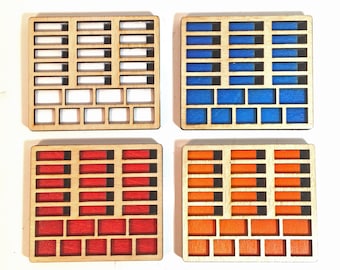 Settlers Of Catan, Catan board game, Catan piece holders, Catan holders, Catan upgrade, Catan piece organizer, piece organizer