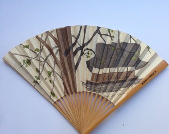 Northwest Orient Airlines Paper Fan