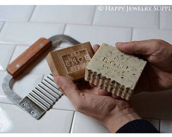 Custom Soap Mold Soap Package Soap Stamp, Logo Embosser Handmade Acrylic Glass Soap Stamp Soap Mold / Personalized Wedding Cookie Stamp