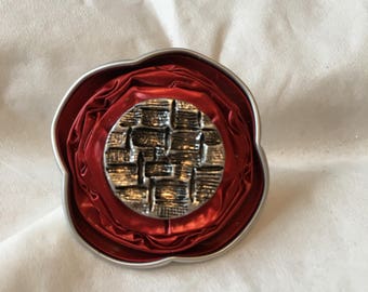 Up cycled nespresso pod ring
