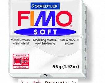 1 bread Fimo SOFT white 56 gr REF 8020 0 modeling clay