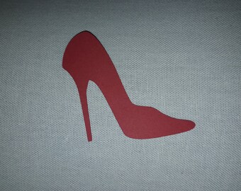 High Heel Paper Cut-outs