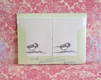 Vintage Gwen Frostic Note Cards and Envelopes - Birds