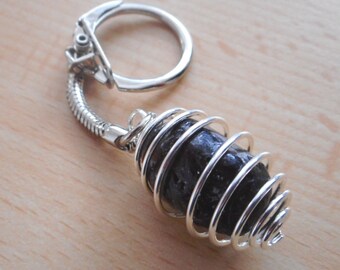 Apache Tears Key Ring / Handbag Charm
